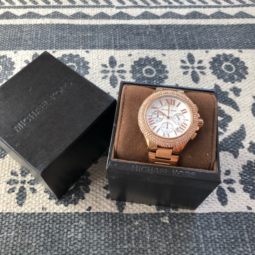 Michael Kors Rose Gold Watch